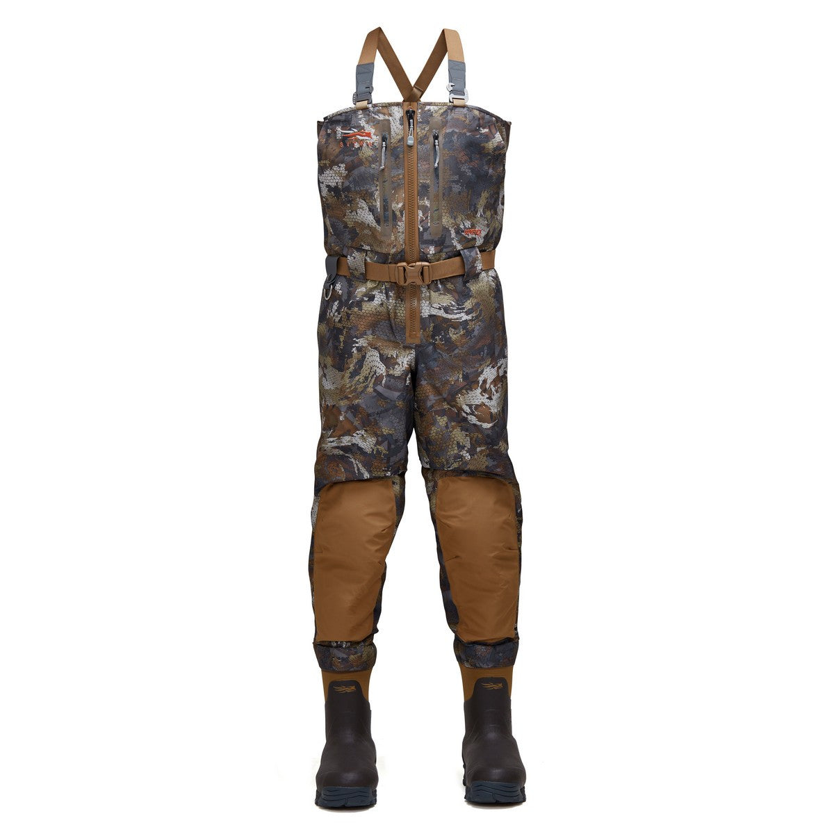 Sitka Delta Zip Waders - Timber